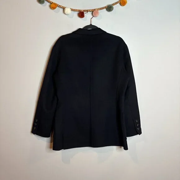 Faconnable navy blue wool peacoat - Picture 5 of 5